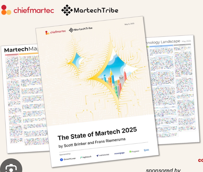 Chiefmartec's State of Martech 2025 report.