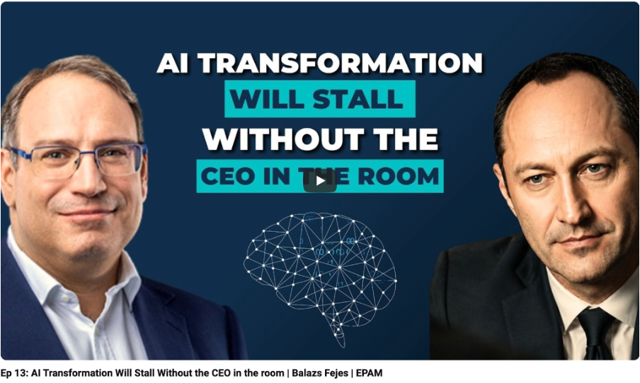 The Digital Storm podcast with CEO Balazs Fejes.